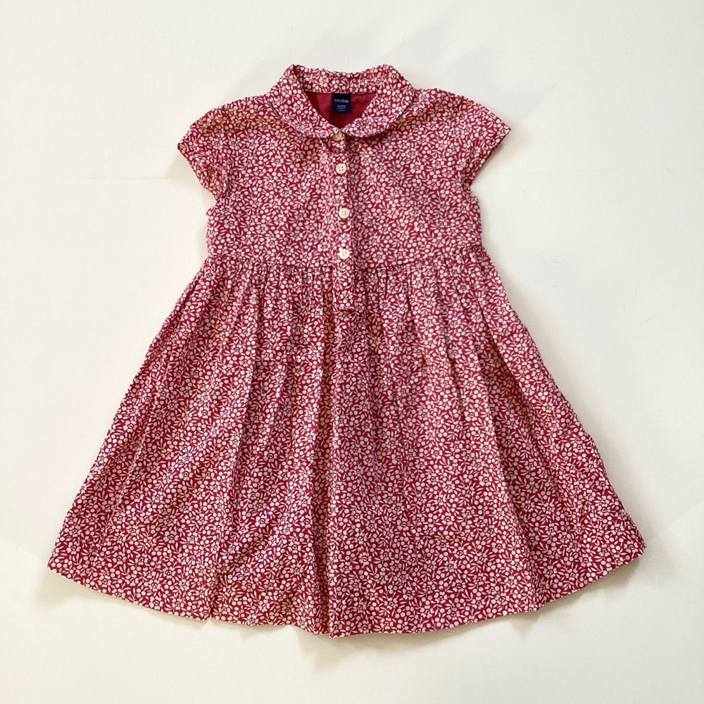 Gap Floral Button Front Dress